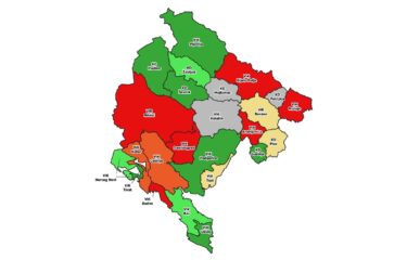 Status obrade zahtjeva za utvrđivanje cijena regulisanih komunalnih djelatnosti za 2022. godinu na dan 25.03.2022. godine